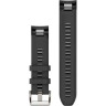 Ремешок GARMIN MARQ GEN 2 QUICKFIT 22ММ SILICONE STRAP BLACK 010-13225-00