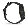 Смарт-часы GARMIN DESCENT Mk3i - 51 мм, титан Carbon Grey DLC с черным силиконовым ремешком 010-02752-10